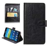 5.5-6.3 Inch Universal Crazy Horse Texture 360 Degree Rotating Carry Case with Holder & Card Slot for Galaxy Mega 6.3 / i9200